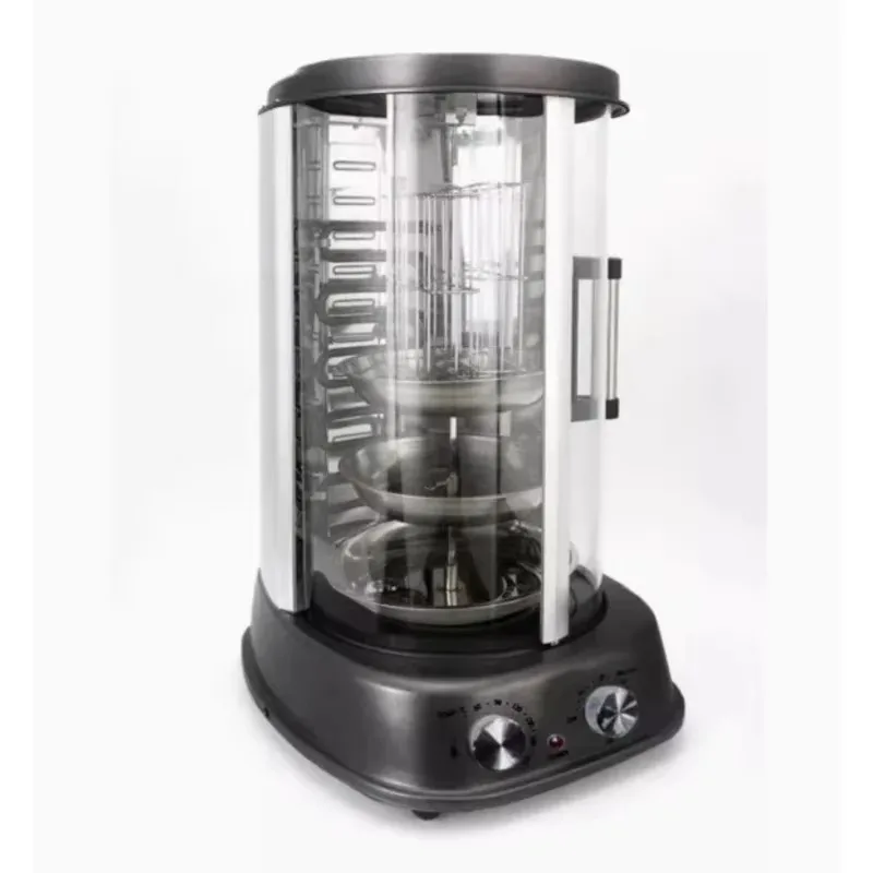 Capacity High PowerElectric Smokeless Grill Furnace Vertical Spin Barbecue Oven Lazy Home Automatic