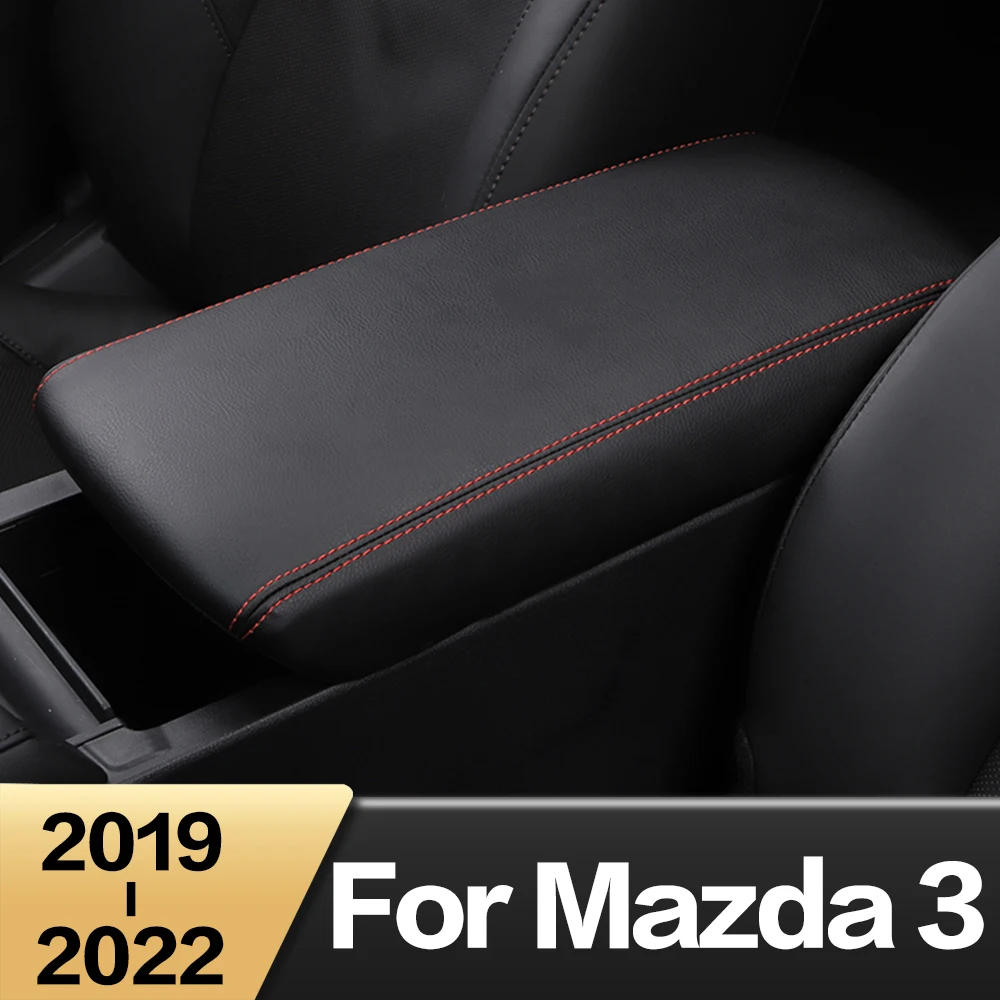 

1 шт. для Mazda 3 2019 2020 2021 2022 автомобильные подлокотники для центральной консоли, крышка коробки, декоративная внутренняя отделка, украшение, автоаксессуары