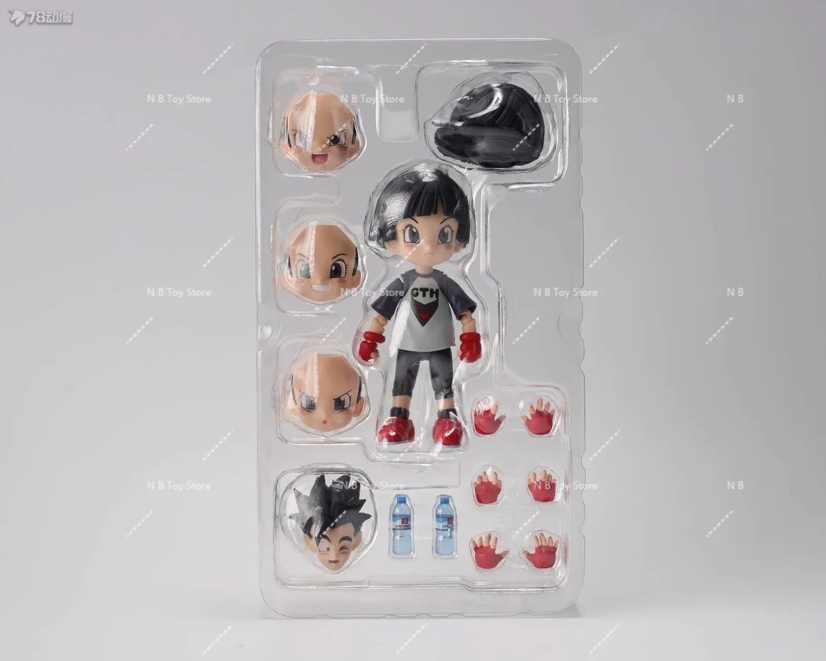 

Bandai of Original Model SHF Dragon Ball Pan Super Hero Pan GT Gill, Anime Action Figure Model, Gift Toy for Collectible Child