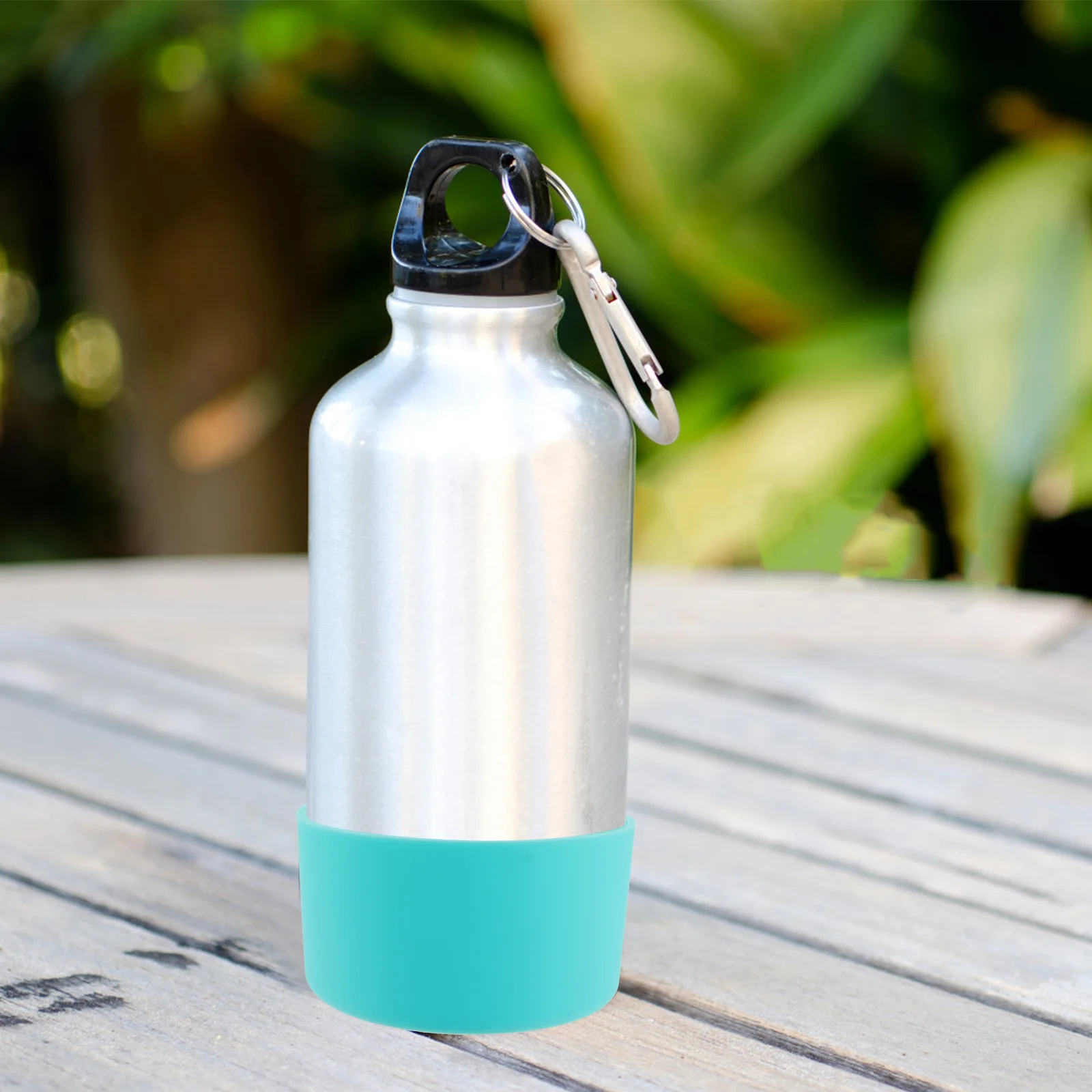 

5 Pcs Cup Cover Base Bottom Protector Water Bottle Boot Sleeve Silicone Universal Silica Gel Protective Tumbler