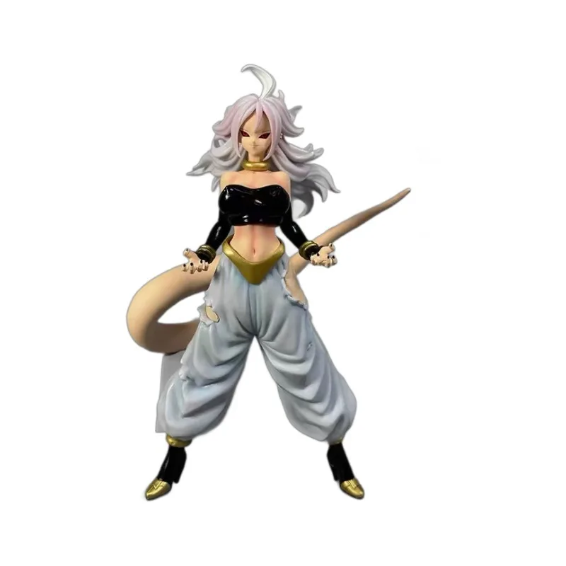 Artificial Human No. 21 Female Buou Seven Dragon Ball Golden Crow Dragon Ball Z Figure Table Model Chassis Ornament Animation Pe