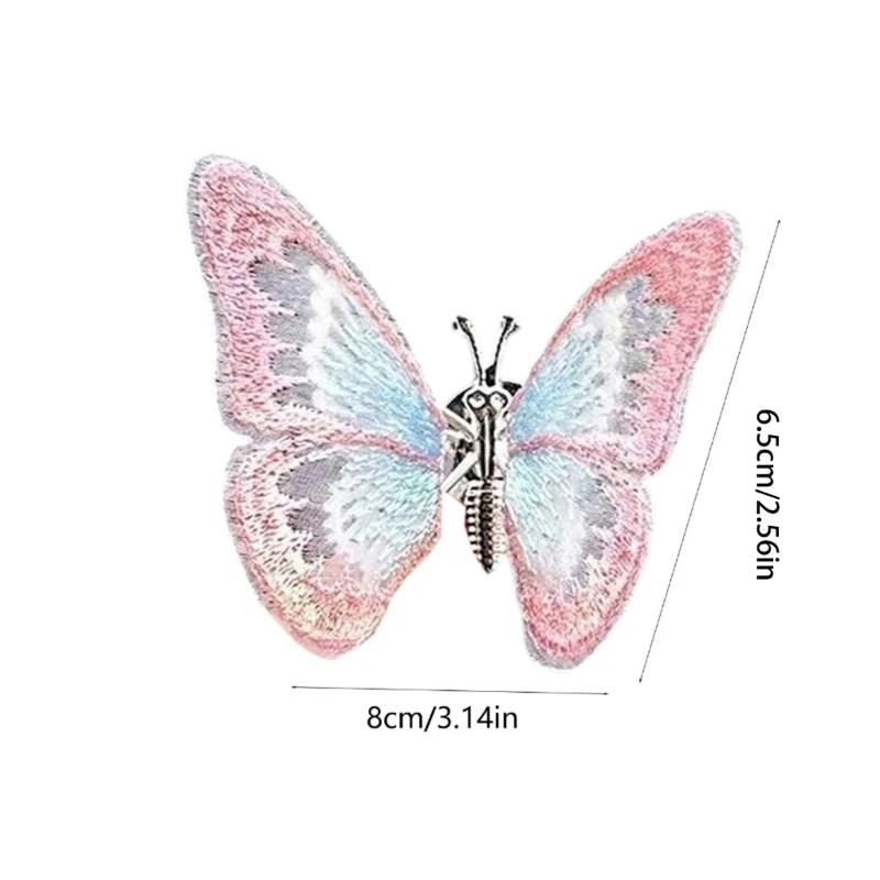 Moving Crystal Butterfly Car Ornament Wind Activated Wing Motion Dashboard Decoration Universal Vehicle Accessory - Image 4