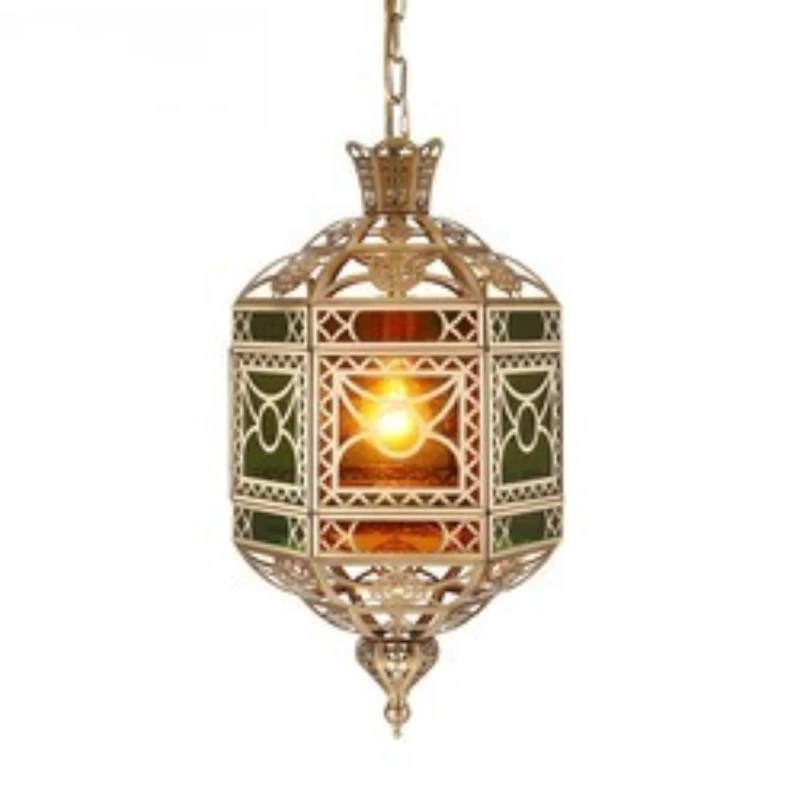 

Arabian Exotic Stained Glass Chandelier Vintage Decorative Chandelier