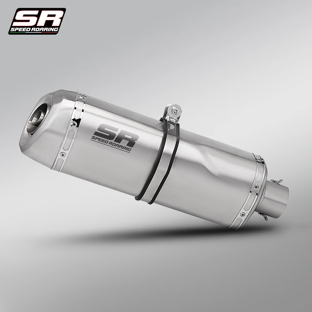 

Universal 60mm motorcycle exhaust G11 muffler for R3 MT07 FZ1 R6 R15 ZX6R ZX10 Z900 Z400 1000 CBR1000 GSXR1000 with DB killer