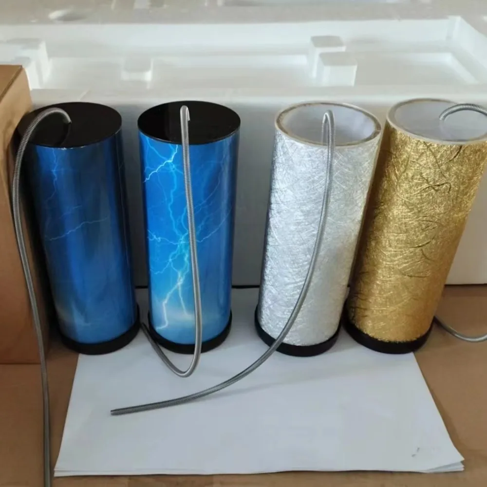 الرعد طبل ASMR العلاج الصوتي محاكاة الرعد أنبوب أدوات مثيرة للاهتمام التأمل شفاء أورف أداة قرع #3