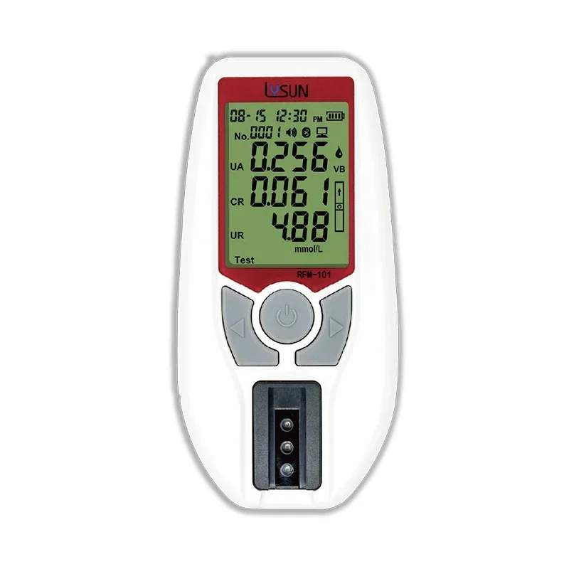 CE Approved IVD Renal Function Analysis Meter for Uric Acid (UA) , Creatinine (CR) and Urea (UR)