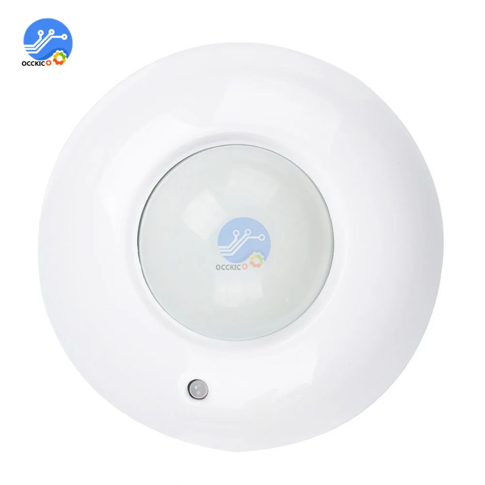 High Sensitivity AC110-240V 360/120 degree Automatic Ceiling infrared PIR Motion Sensor Switch Led Light Motion Sensor AC80-250V