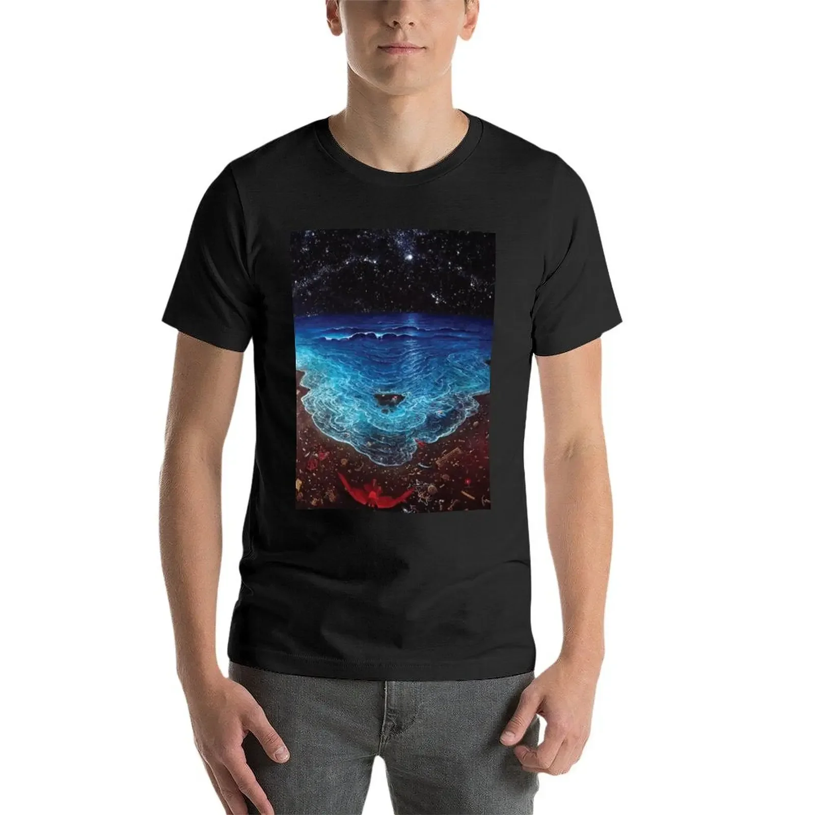 Zdzislaw beksinski t-shirt customs progetta i tuoi vestiti estetici camicie magliette grafiche funnys magliette in cotone da uomo