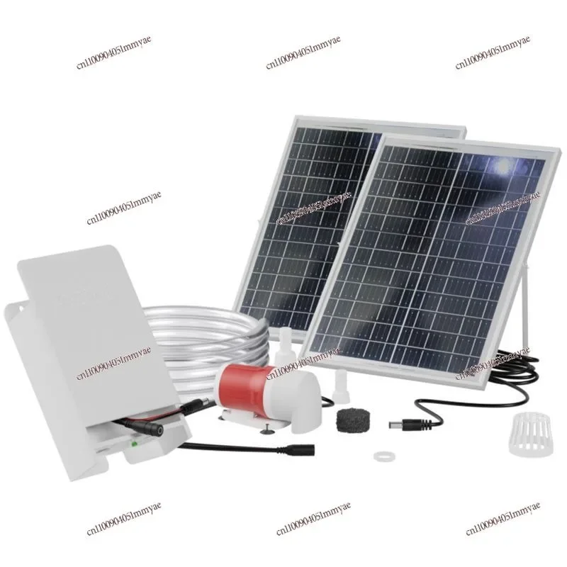 50W Solar Water Pump 12V Submersible Pump Fountain Filter Water Circulation System For Fish Pond