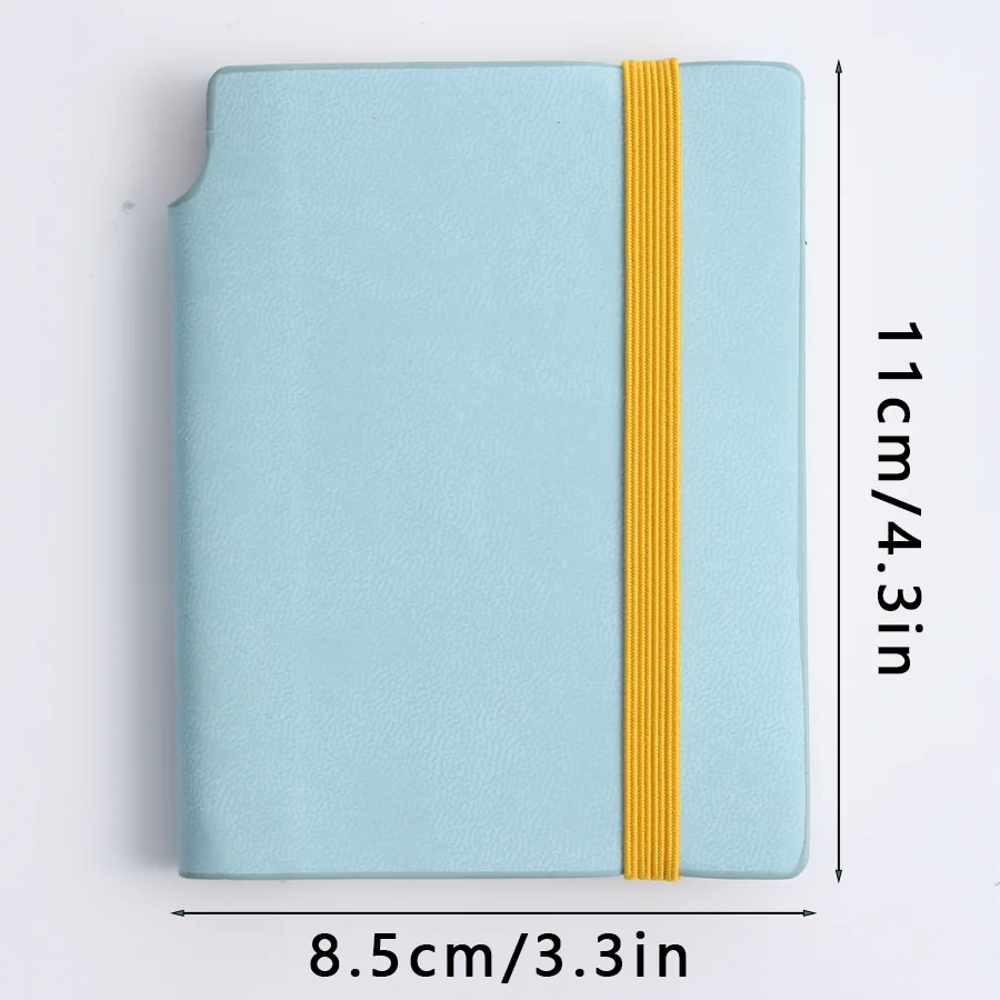 1 cuaderno de bolsillo A7, 200 páginas, perfecto para grabar, estudiar y planificar la vida, lo que le permite capturar mejor, hermoso