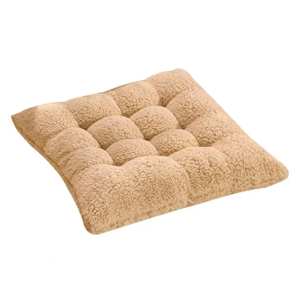 Easy to Clean Seat Cushion Thicken Protective Wonderful Restaurant Coffee Shop Dining Chair Butt Plush Cushion