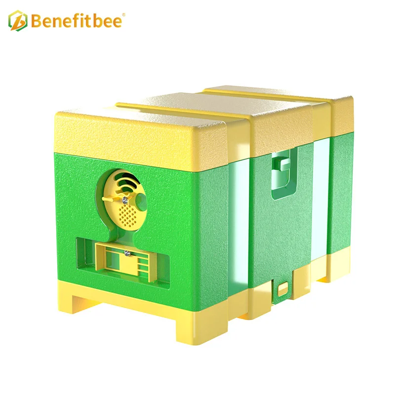 

4 Frames Mini Nuc Box Plastic Beehive Queen Bee Mating Box Lightweight Beekeeping Supplies for Apiary