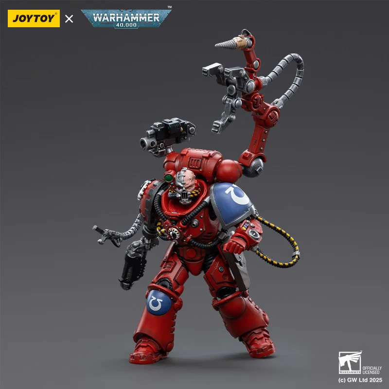 

Joytoy Dark Source Warhammer 40k Ultramarines 1:18 Фигурки Primaris Techmarine Коллекция украшений Игрушки Детские подарки