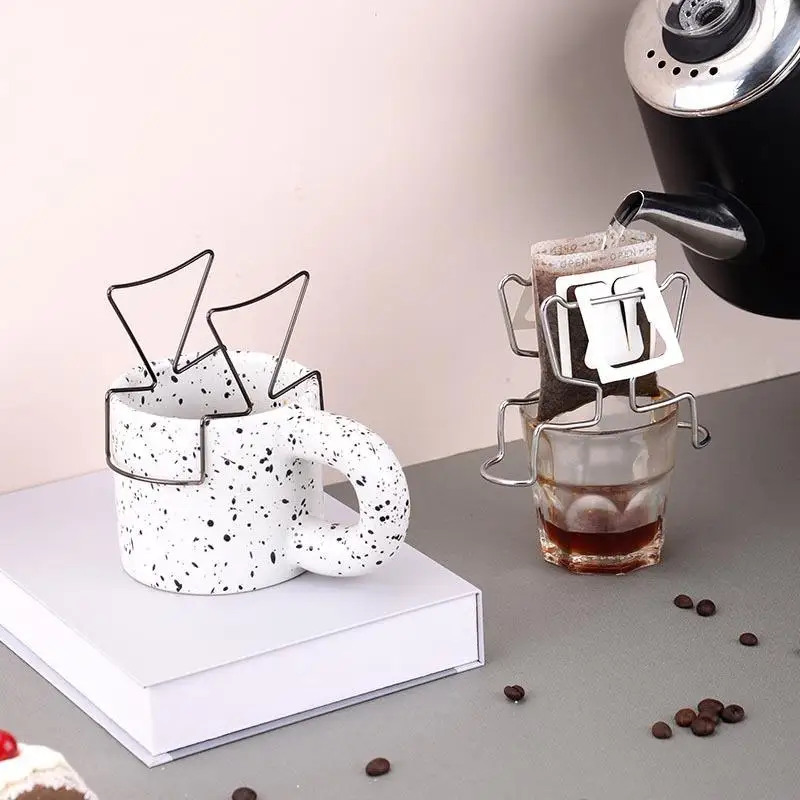Coffee Filter Paper Organizer Stainless Steel 1Pcs Lightweight Portable for Travel Camping Coffee Brewing Needs