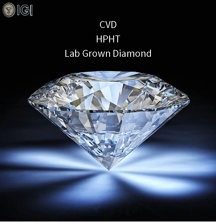 

AEAW EF Color VS-VVS Round Brilliant Cut 0.5ct~3ct CVD HPHT Lab Grown Diamond Loose Diamond IGI Certificate