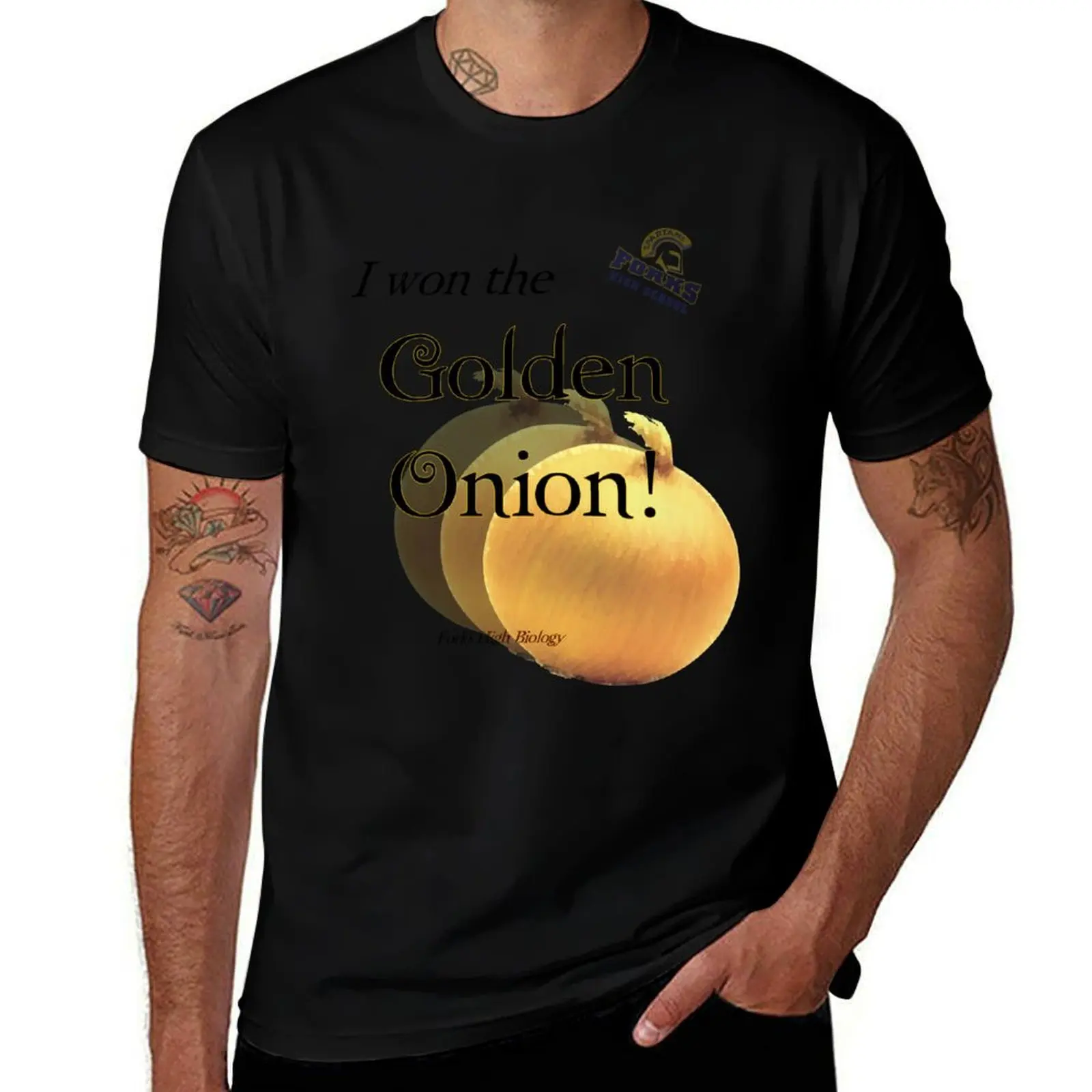 I won the Golden Onion! T-Shirt Plus Size Lightweight Top T-Shirt