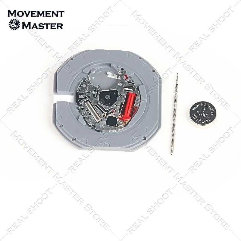 Japan New VJ52 Movement VJ52B Quartz Movement Three Hands Date At 3/6 Watch Repair Movement Replacement Parts