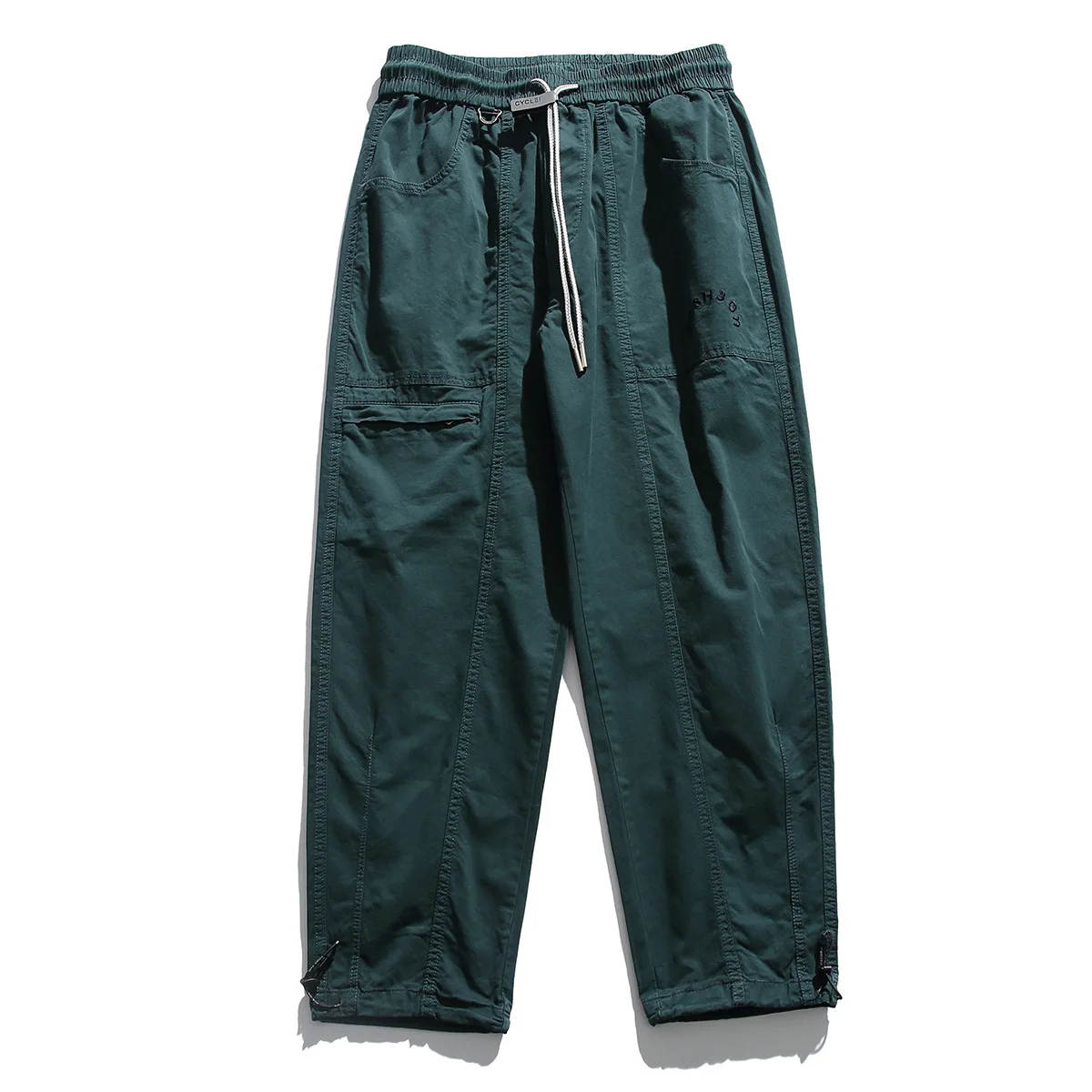 Fashion Cargo Pants Men Casual Loose Baggy Streetwear Trousers Hiphop Harem Joggers Cotton Clothing