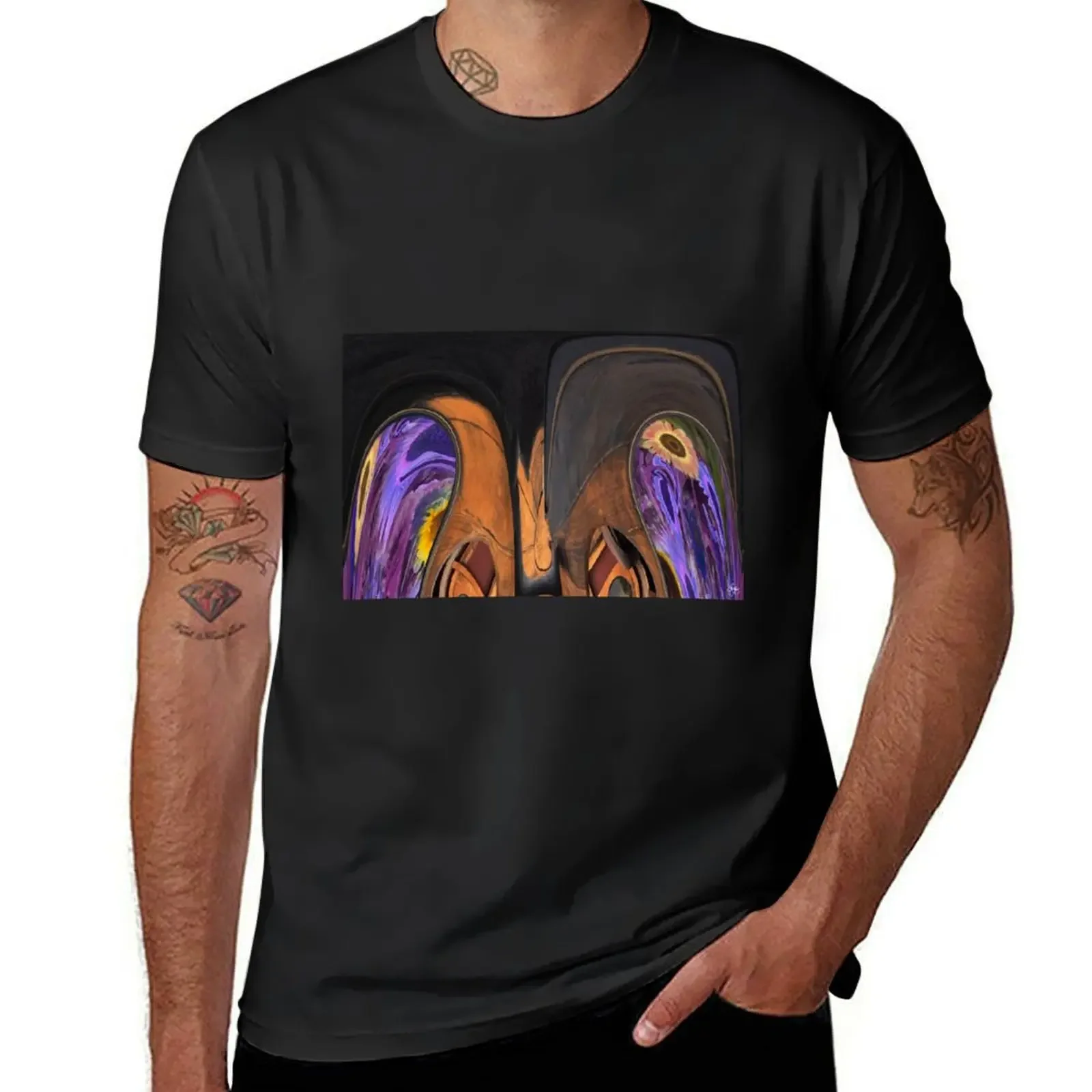 

Lava Tubes in a Fifth Dimension T-Shirt anime stuff sublime blacks mens plain t shirts