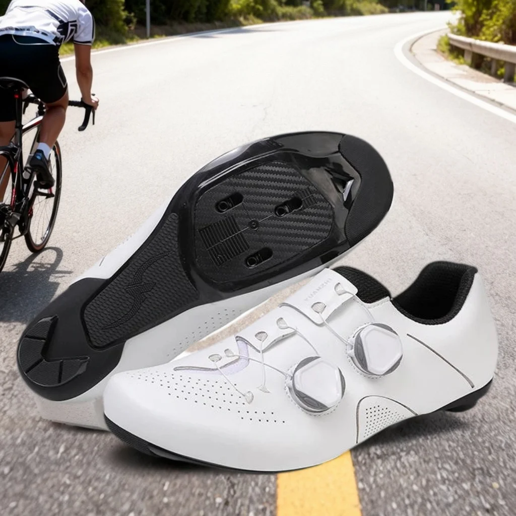 

MTB Cycling Shoes Men Sports Dirt Road Bike Shoes Flat Speed Cycling Sneakers Flats Mountain Bicycle Footwear SPD Cleats Shoes