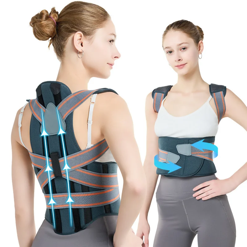 

Customizable Spine Correction Belt，Professional Sports Breathable Waist Support Unisex Posture Correction