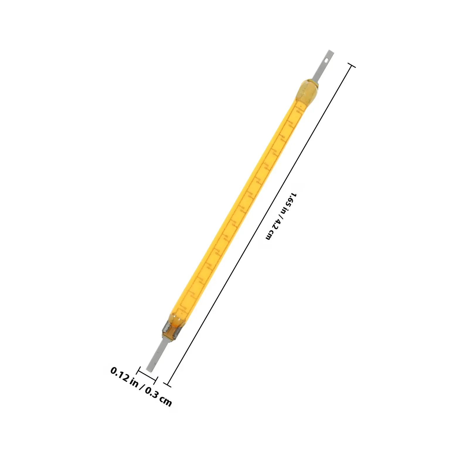 20Pcs Flexible LED Filament Lamp Parts Strong Abrasion Resistance Fracture Resistant Easy Install Multi Functional Bright