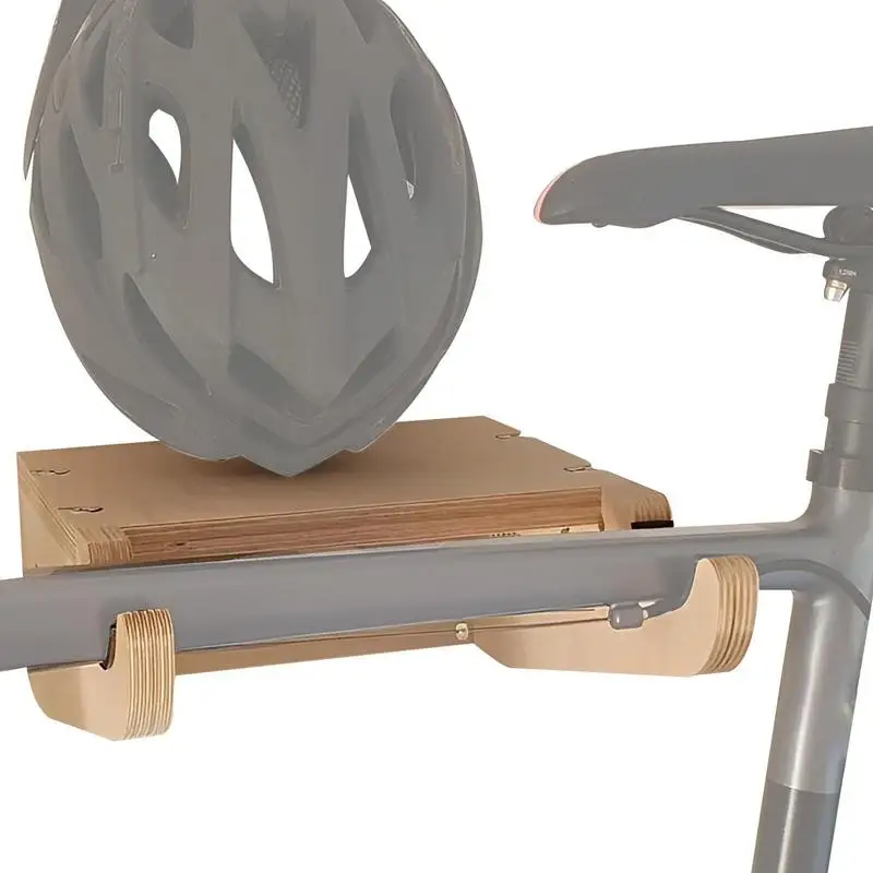 Bike Wall Rack Wooden Bicycle Storage Mount Cycling Hanger Hooks Flexible And Portable Bike Holder Rack Anti-Scratch Organizer