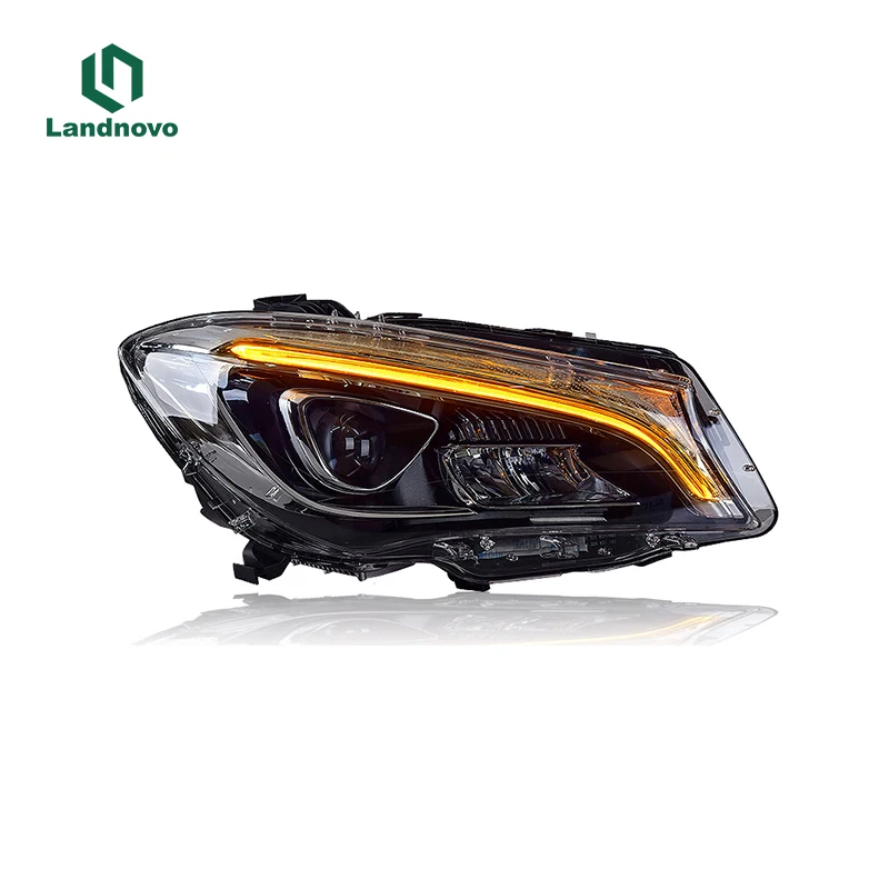 

Felendo Full LED Upgrade Led Head Lights for Mercedes W117 Cla Headlight Assembly Car Front Head Lamp Headlight