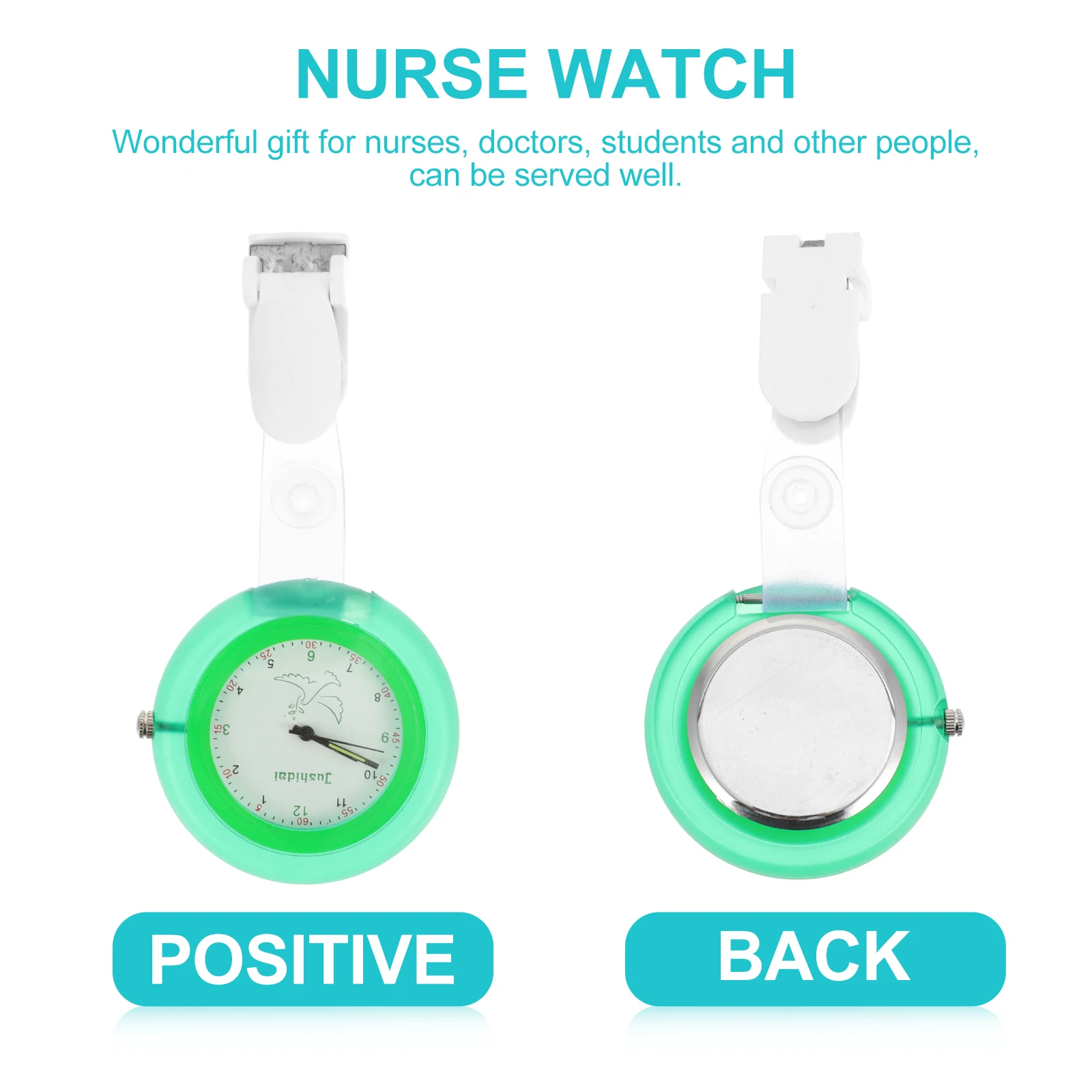 

Stylish Quartz Nurse Durable Pocket Hanging Chest Accurate Movement Convenient Clip Stable Buckle Gift For Nurses Doctors