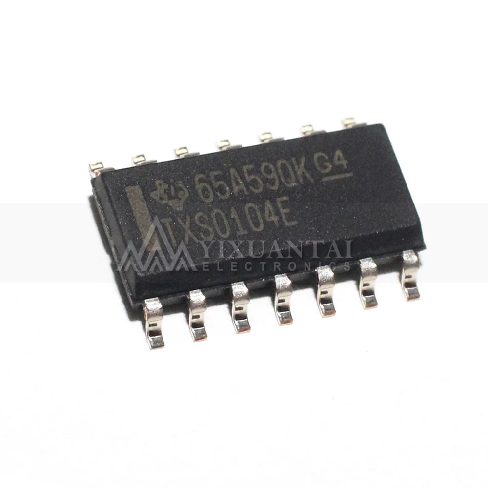 10PCS/LOT NEW Original TXS0104EDR TXS0104ED TXS0104E TXS0104   Marking:TXS0104E  IC TRNSLTR BIDIRECTIONAL 14SOIC