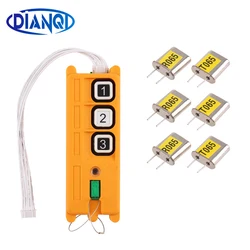 호환 전기 무선 산업용 라디오 원격 제어 송신기 수신기, 페어링 도구 복사기 F21, F23, F24 크리스탈 칩