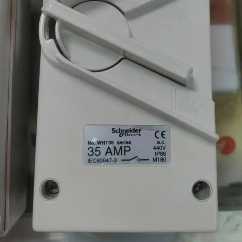 

Second-hand test OK for Schneider waterproof switch，WHT35