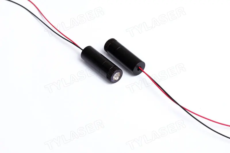 D12X45mm enfocable 450nm láser azul 5mw 10mw 30mw 50mw 80mw módulo láser de línea lente PMMA de enfoque ajustable