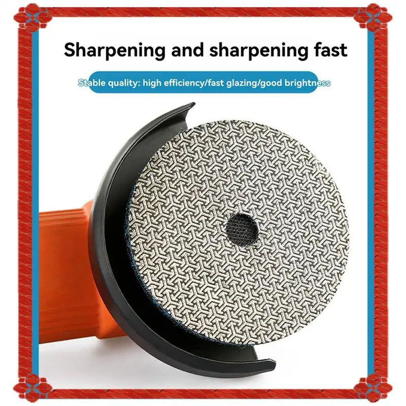 24-Hour Delivery 2 Piece 2Inch/50Mm Electroplated Diamond Polishing Pad Tile Glass Metal Wood Grinding Deburring Disc P60