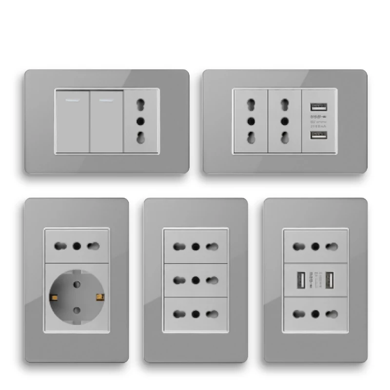 Glass Gray Italian … - image