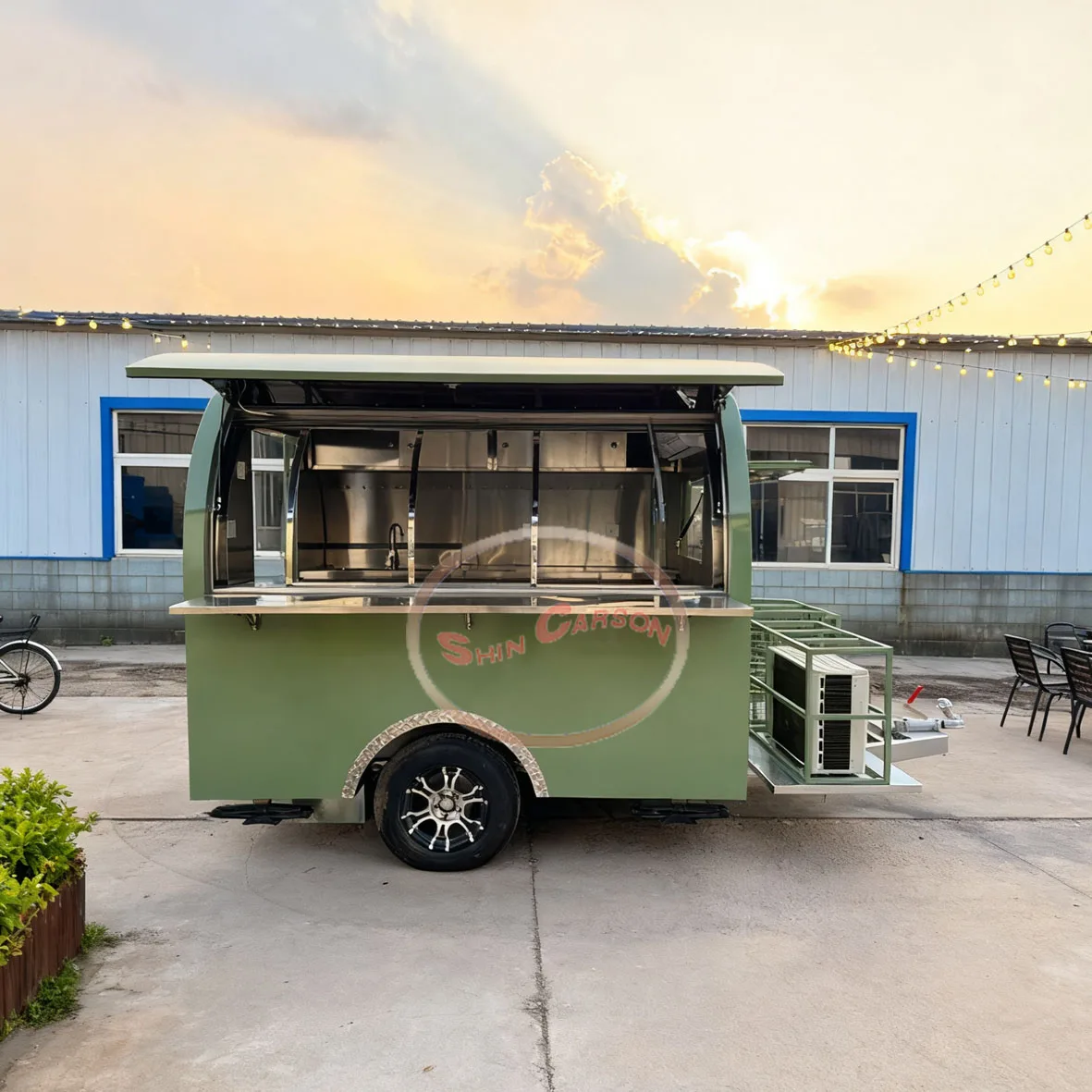 

High-Quality Mobile Food Carts Wedding Licensed Trailer for Sale Wholesale Pricing