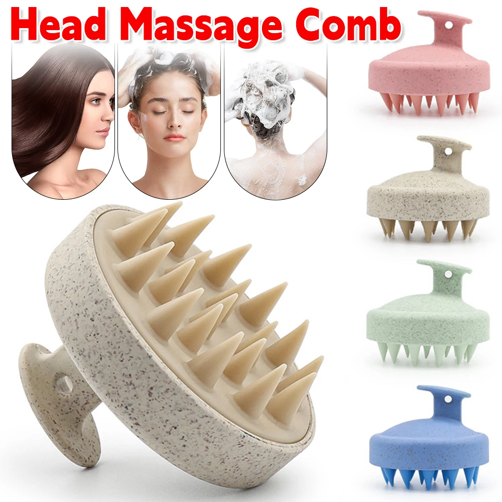 

Silicone Massage Comb Scalp Stimulate Magic Hair Brush Salon Hair Washing Comb Applicator Bath Shower Brush Hairdressing Tools
