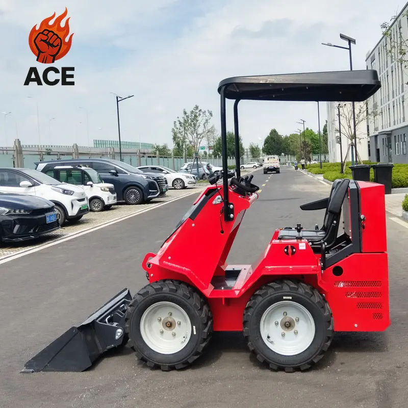 جرافة ذات عجلات ملونة مخصصة انزلاقية التوجيه EPA محرك الديزل جرافة انزلاقية صغيرة محمل صغير محرك كوبوتا مع شحن مجاني