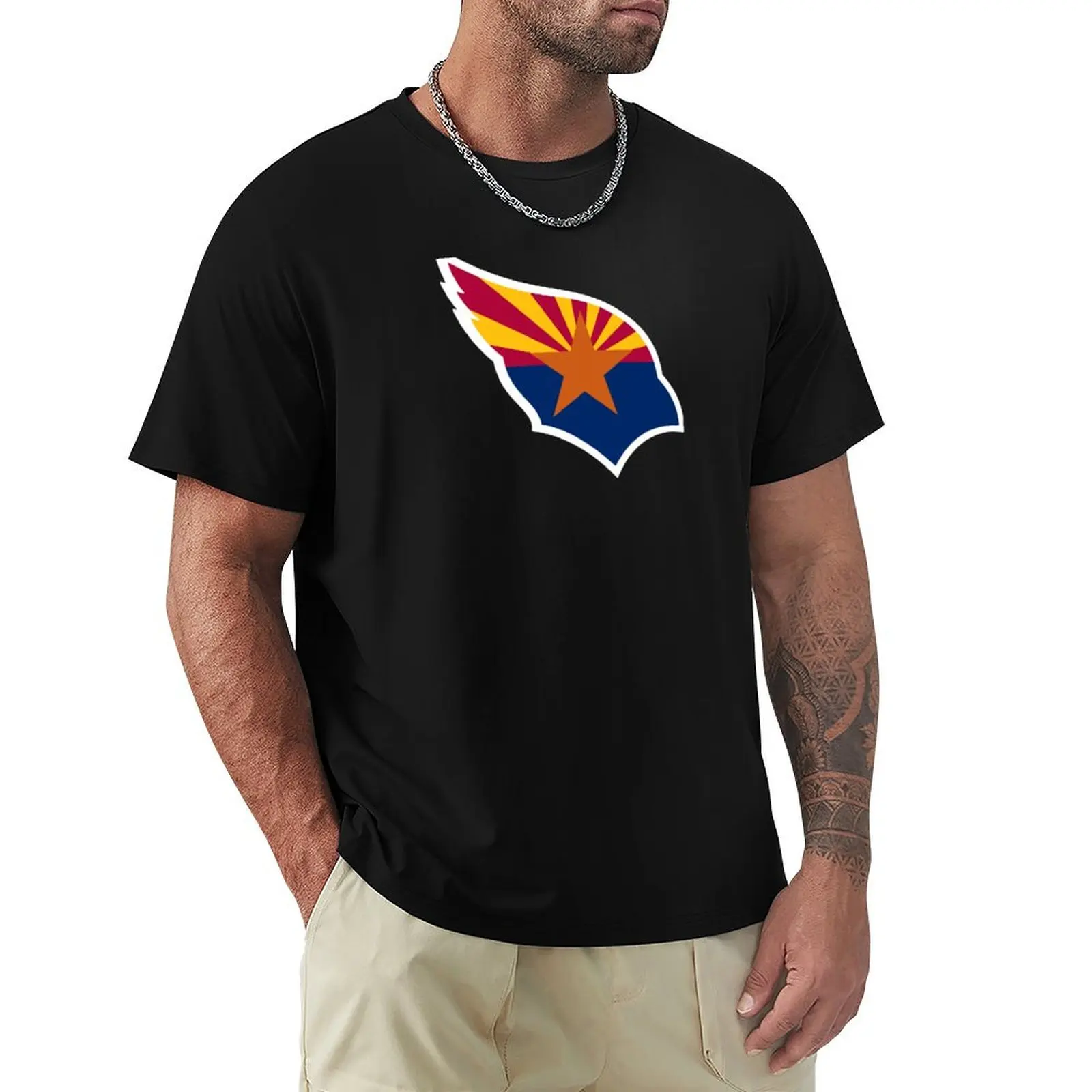 Camiseta Cardinal Flag 3 de manga corta para trabajo