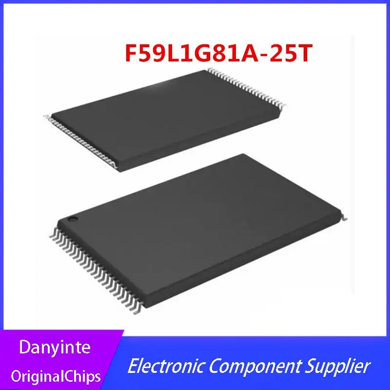 20PCS/LOT   NEW  F59L1G81A-25T  F59L1G81A F59L1G81A-25TI  F59L1G81A-25 TSOP48