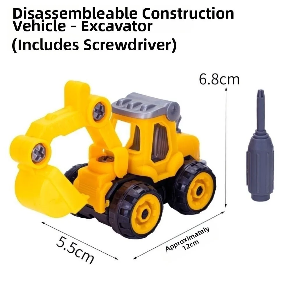 Plastic Engineering Transport Vehicle 10 Styles Drop Resistant Crane Truck Model Children Collection Gifts Simulation Diecast