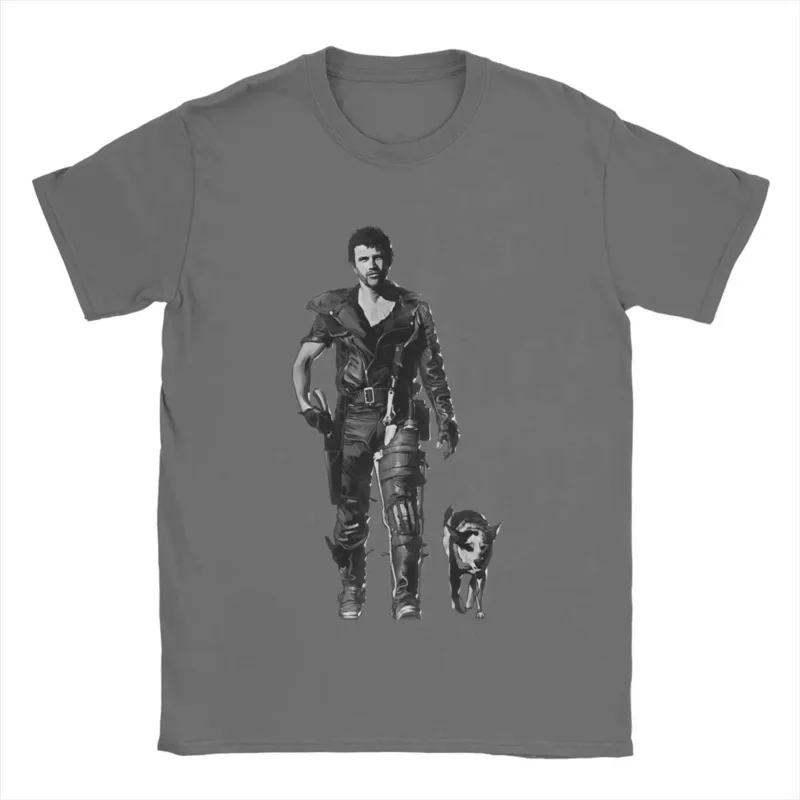 Mad Max Chrome Men'S T Novelty Tee Shirt Short Sleeve Round Collar T-Shirts Cotton Plus Size Tops