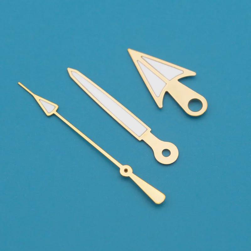 9.5x14.5x15mm Green Luminous Watch Hands Fit For 7S26 4R35 4R36 NH35 NH36 Movement Dial Fashion Luminous Hands