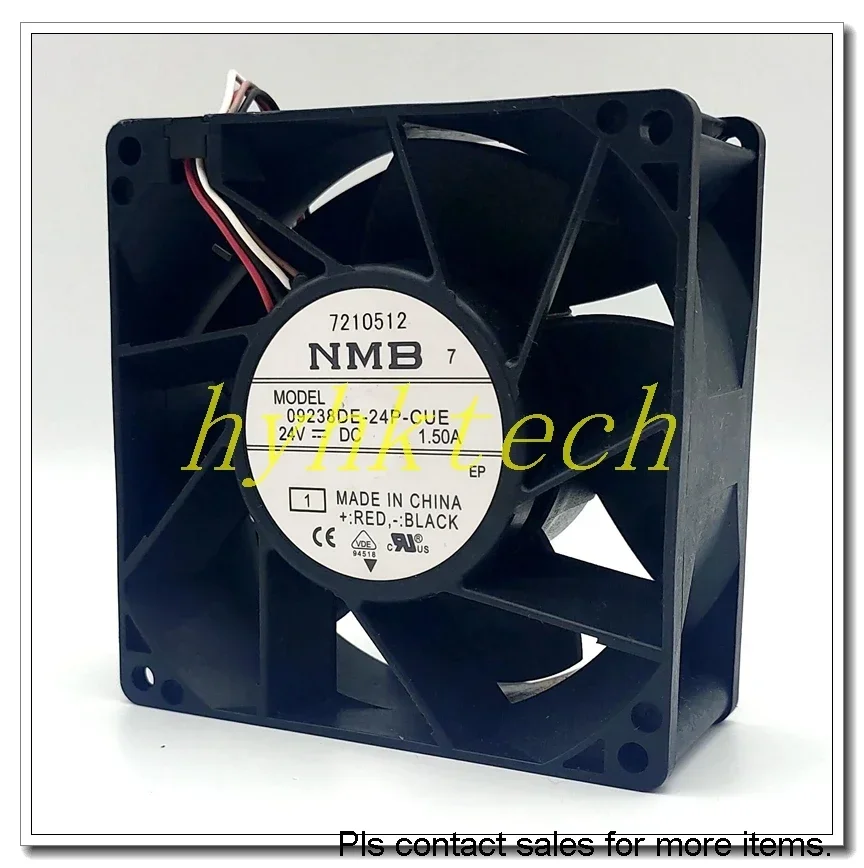 09238DE-24P-CUE 09238RE-24P-GA  24V   frequency converter fan  ,tested before shipment