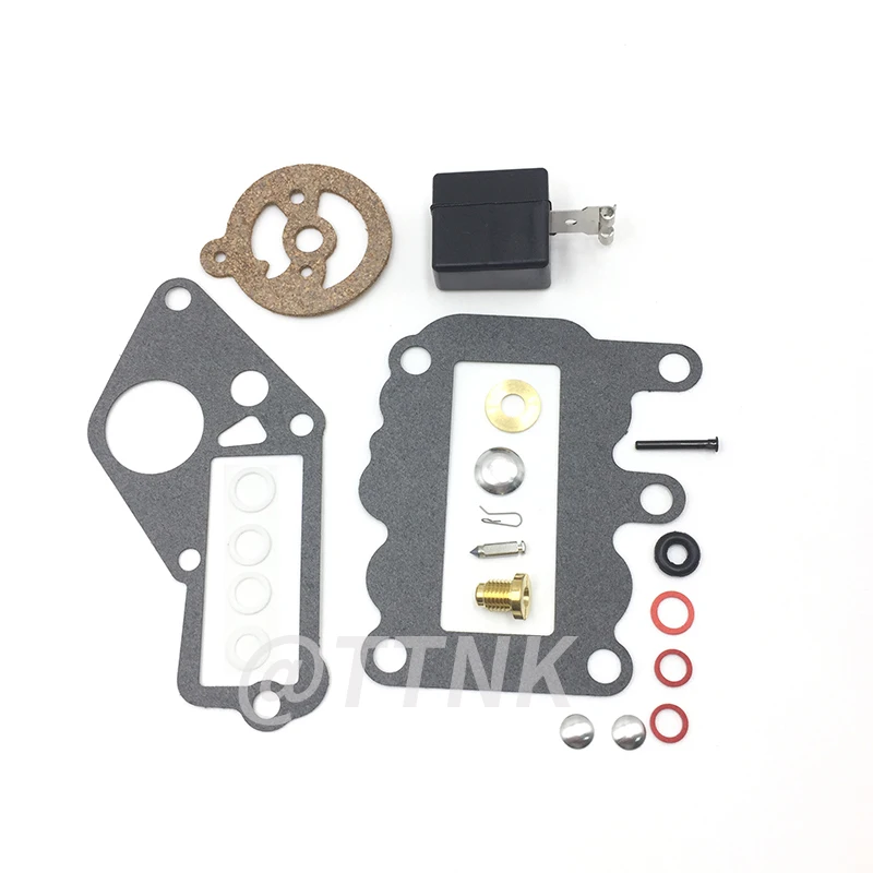 382048 Carburetor Carb Kit w/Float For Johnson Evinrude Outboard 9.5 BRP/OMC