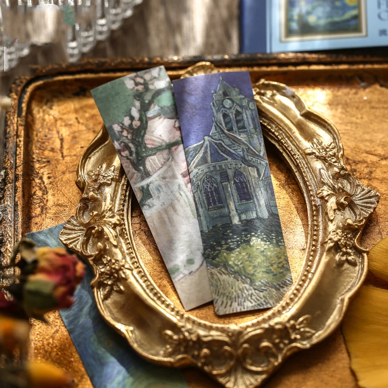 Mr. Paper 4 Styles50Sheets/bag Retro Creative Adzuki Bean Book Beautiful Starry Sky Character Forest Decoration Collage Memo Pad