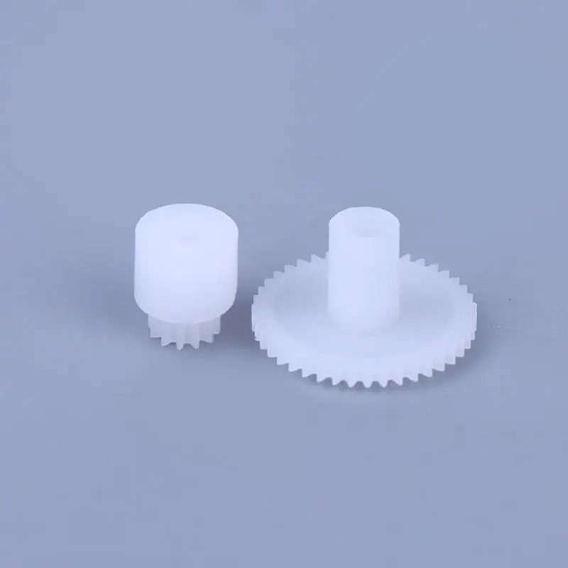 เฟืองปอมสีขาว 1 ชิ้น สำหรับเครื่องเล่นเทปคาสเซ็ต Kx-79cw ขนาดเส้นผ่านศูนย์กลาง 13.3 มม. รูรับแสง 2.5 มม.