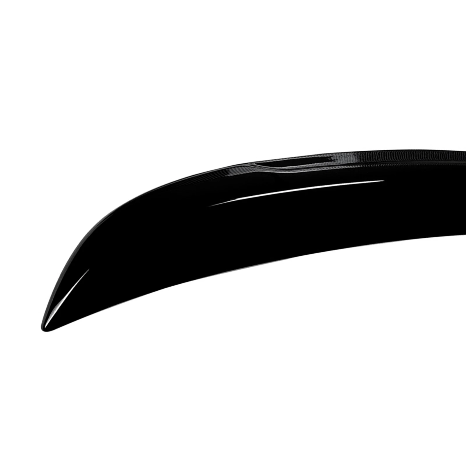 For BMW 5 Series E60 2004-2010 Rear Trunk Lid Spoiler Wing Gloss Black/Carbon Fiber Look Tail Tailgate SPlitter Lip