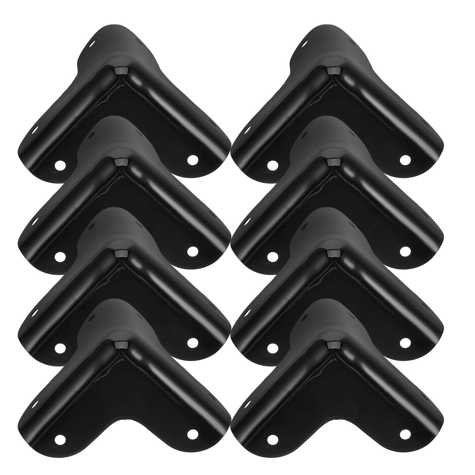 8Pcs Metal Corner Protectors Decorative Round Head Edge Guards for Bags Trunks Backpacks Jewelry Boxes Metal Corner Brackets