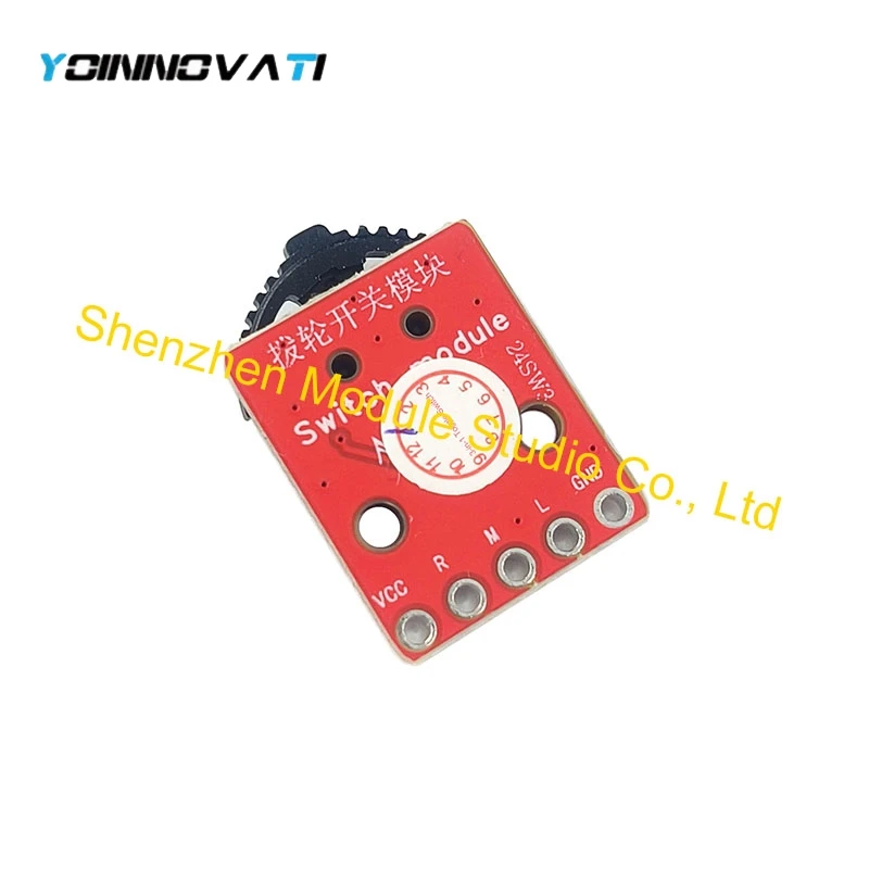 3PCS 3-In-1 3-Segment Toggling Switch Module - Electronic Component for DIY Projects